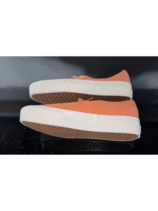 VANS Authentic Platform 2.0 Mens Athletic Skate Shoes Size 8.5 Melon Orange main image 5
